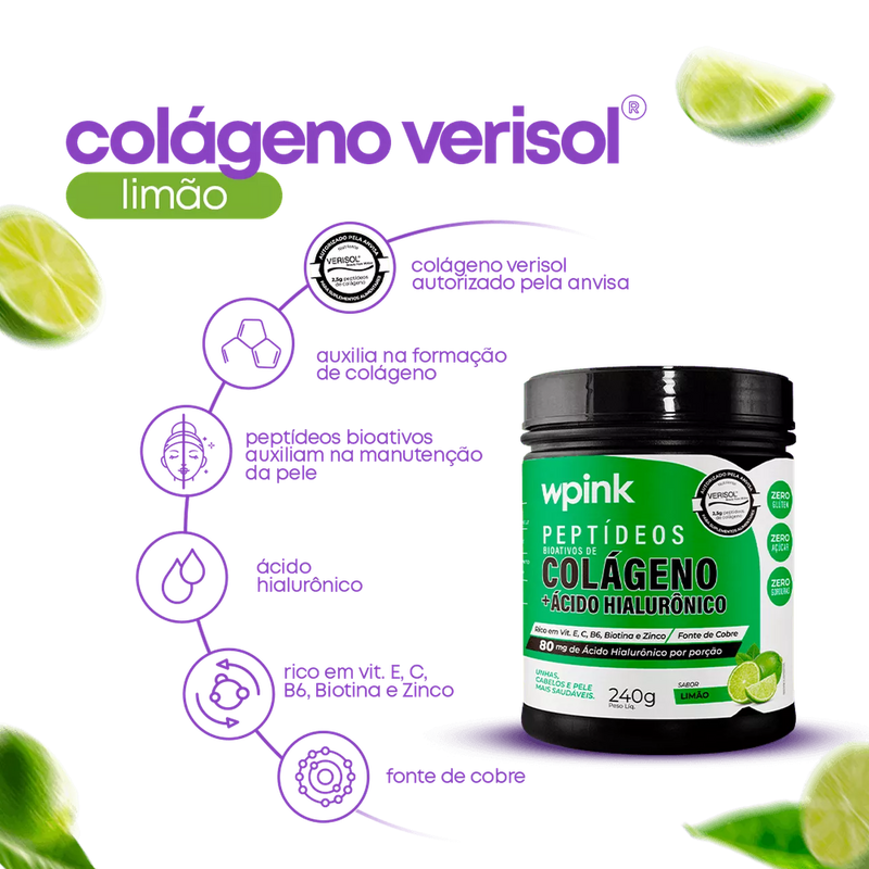Colágeno VERISOL Limão - 240g